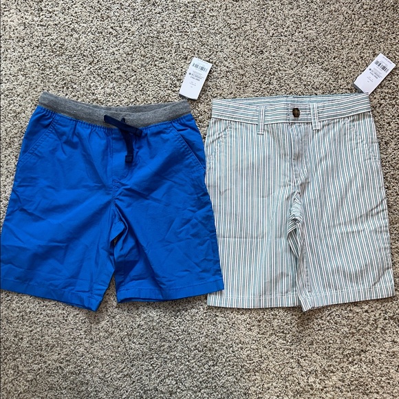 Carter's Other - 2 - NWT Carter's Bright Blue and White/Teal Shorts size 6